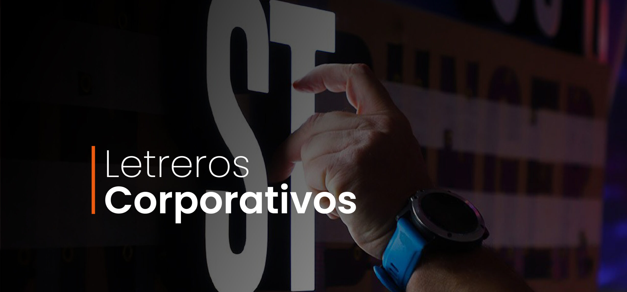 BANNER WEB LETREROS CORPORATIVOS